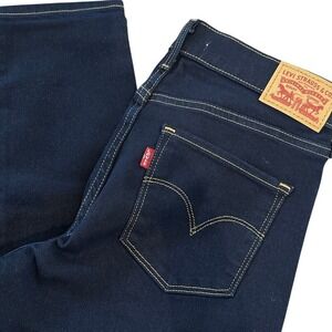 Levi's 311 Shaping Skinny Jeans Women's Size 28 Dark‎ Wash Denim Classic NOTE